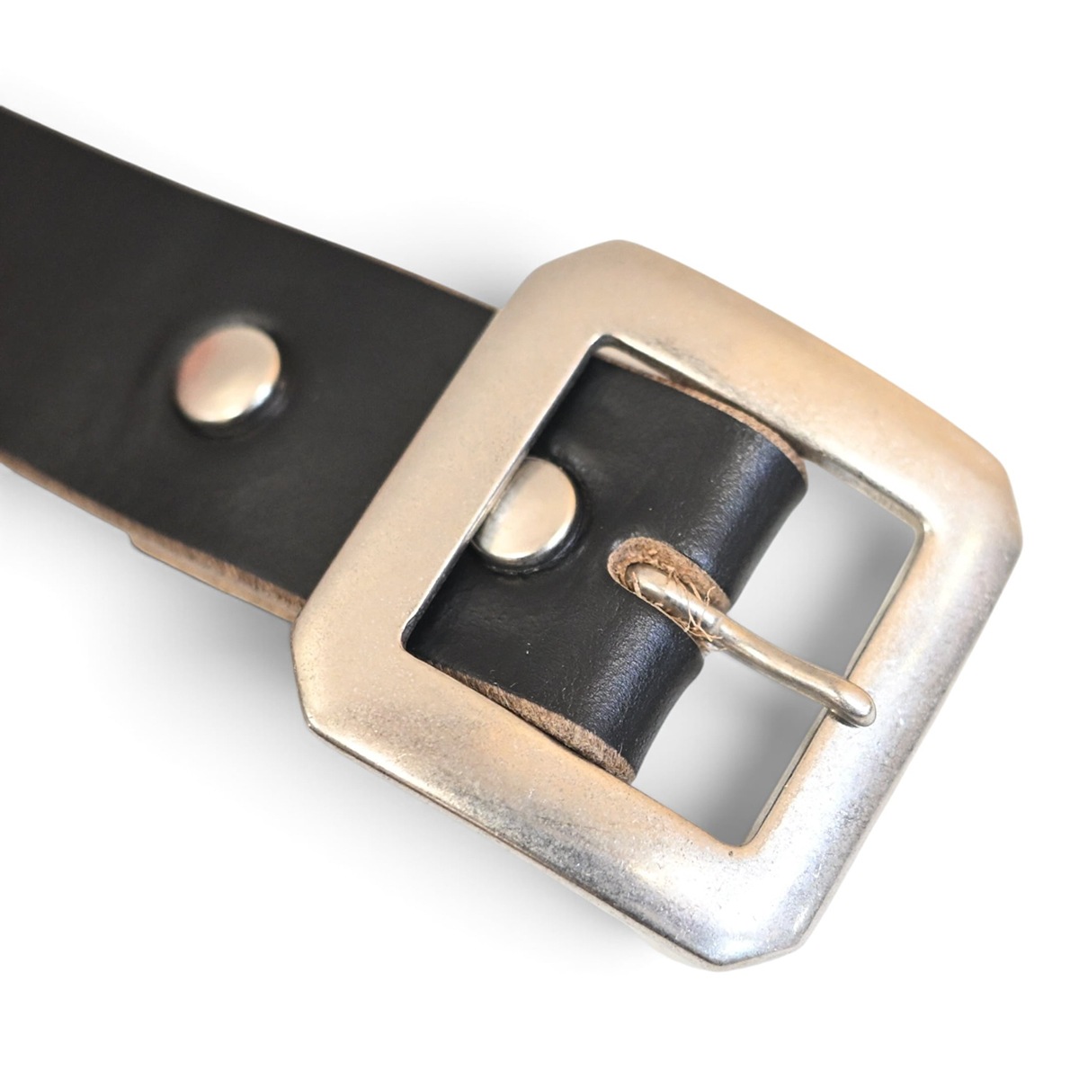 Button Works N&J Chromexcel Garrison Belt