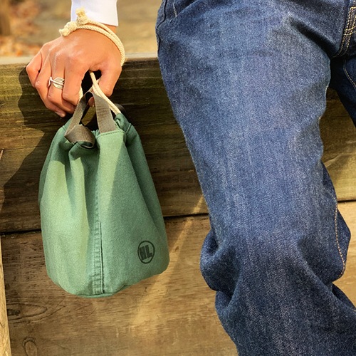 HAND LIGHT Military Drawstring Bag