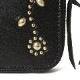 HTC T-2 Zipper Wallet #SN-33 Studs