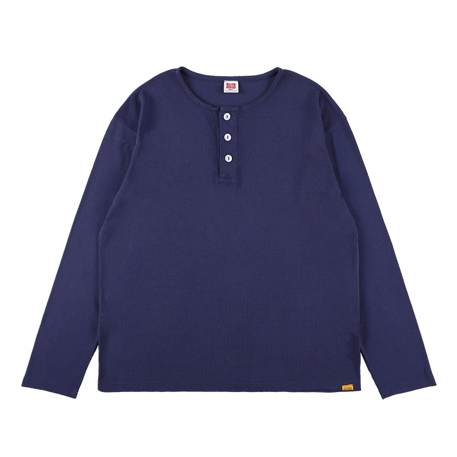 SD Heavyweight Rib Henley Long Sleeve T
