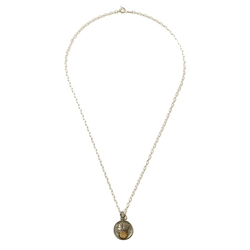 Button Works Mercury Dime Coin Necklace Type2 Logo