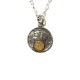 Button Works Mercury Dime Coin Necklace Type2 Logo