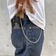 HTC T-1 Wallet #Shield Foil Biker Wallet W/Chain