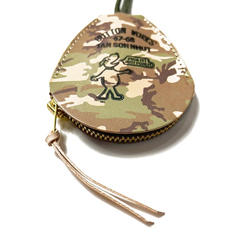 Button Works Camouflage Neck Strap