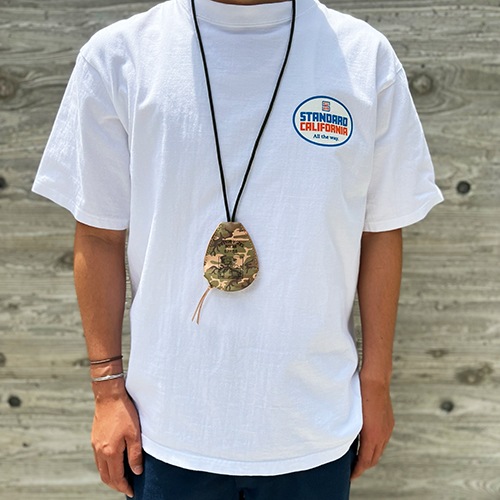 Button Works Camouflage Neck Strap