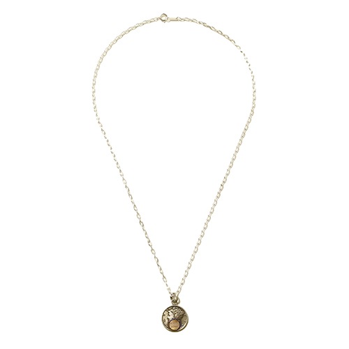 Button Works Mercury Dime Coin Necklace Type2 Letter