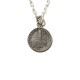 Button Works Mercury Dime Coin Necklace Type2 Letter