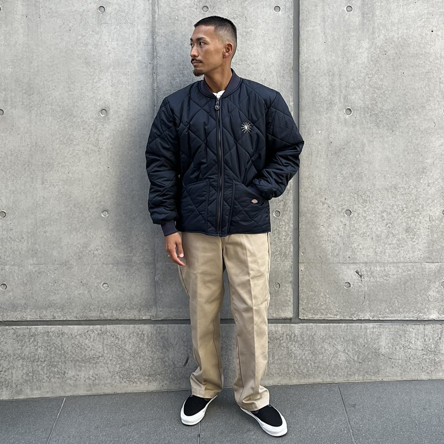 HTC Dickies Diamond Quilt Jacket #Starburst Stone