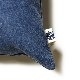 Hand Light Denim Cushion Large No.3