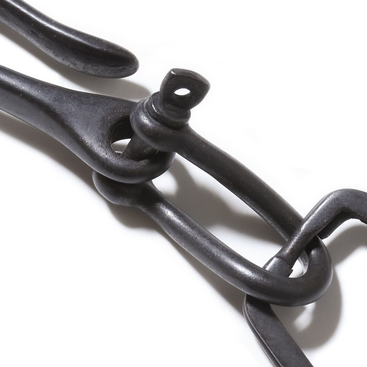 Button Works Black Line Fishhook Twist Shackle Key