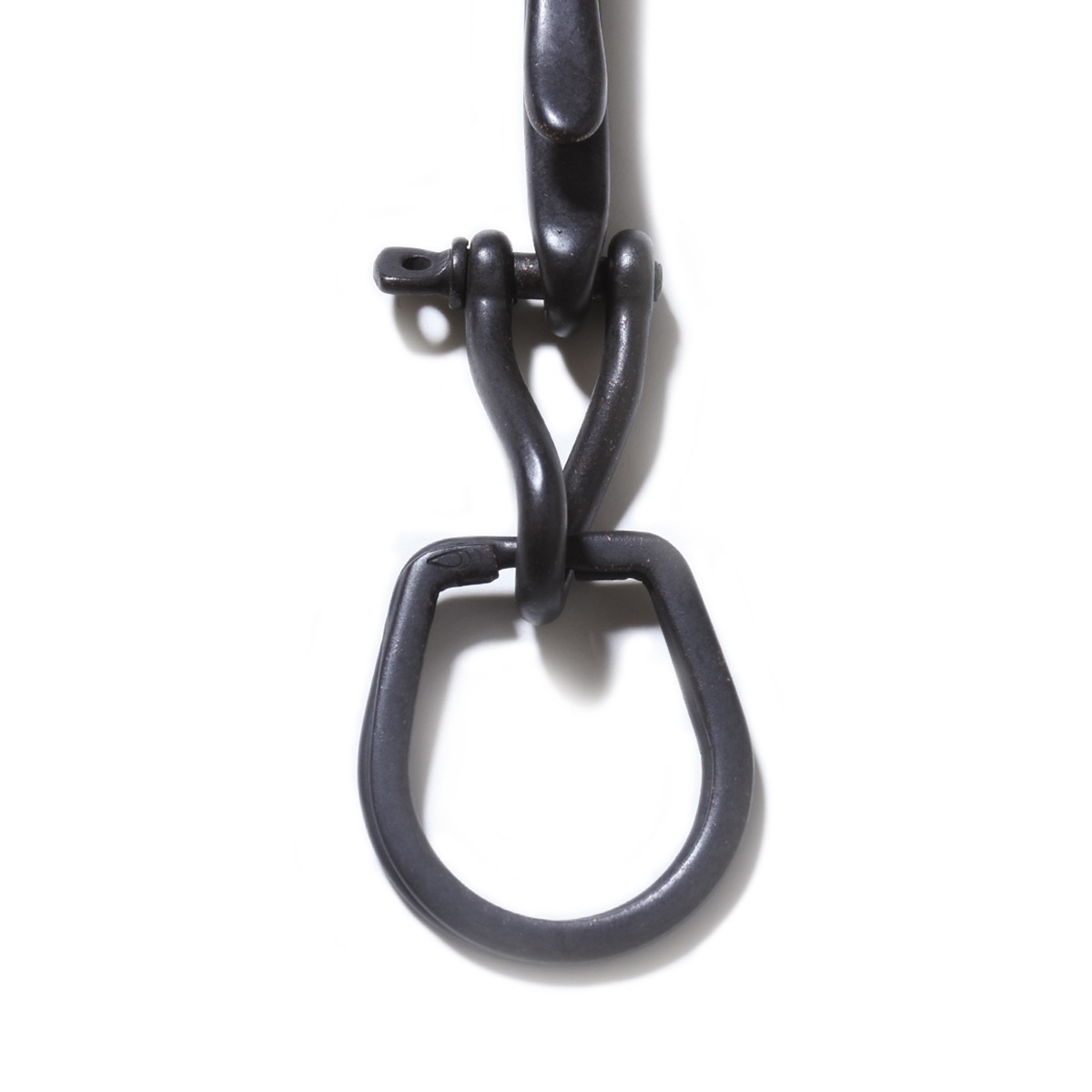 Button Works Black Line Fishhook Twist Shackle Key