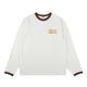 SD US Cotton Script Logo Ringer Long Sleeve T