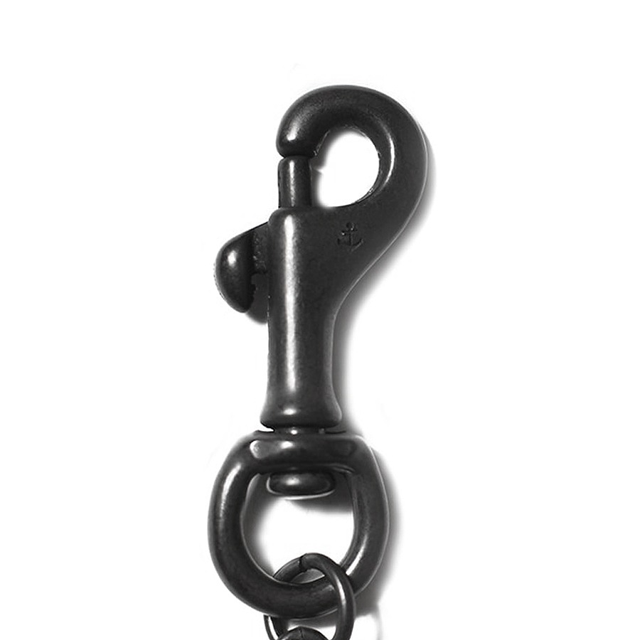 Button Works Black Line Key Chain 3