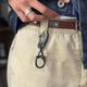 Button Works Black Line Carabiner Twist Shackle