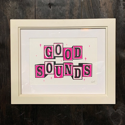 Komy Giclee Art Good Sounds