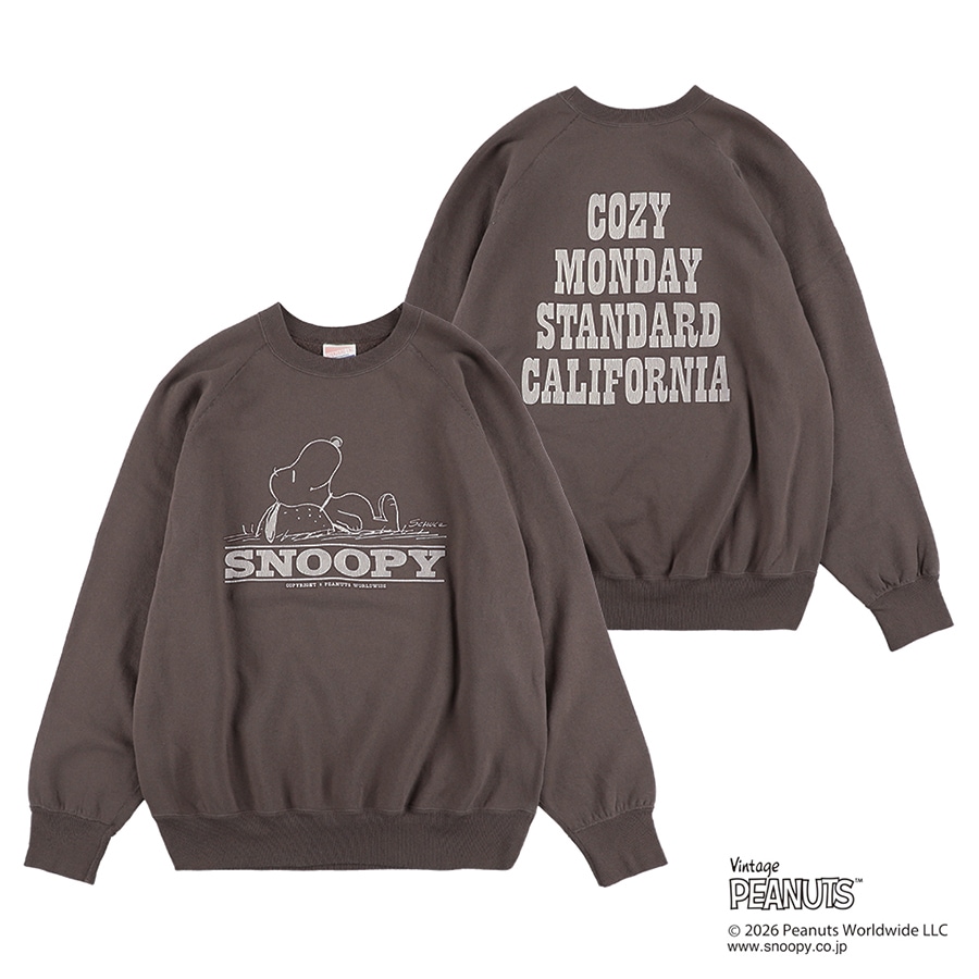 SNOOPY / SD Cozy Monday Crew Sweat