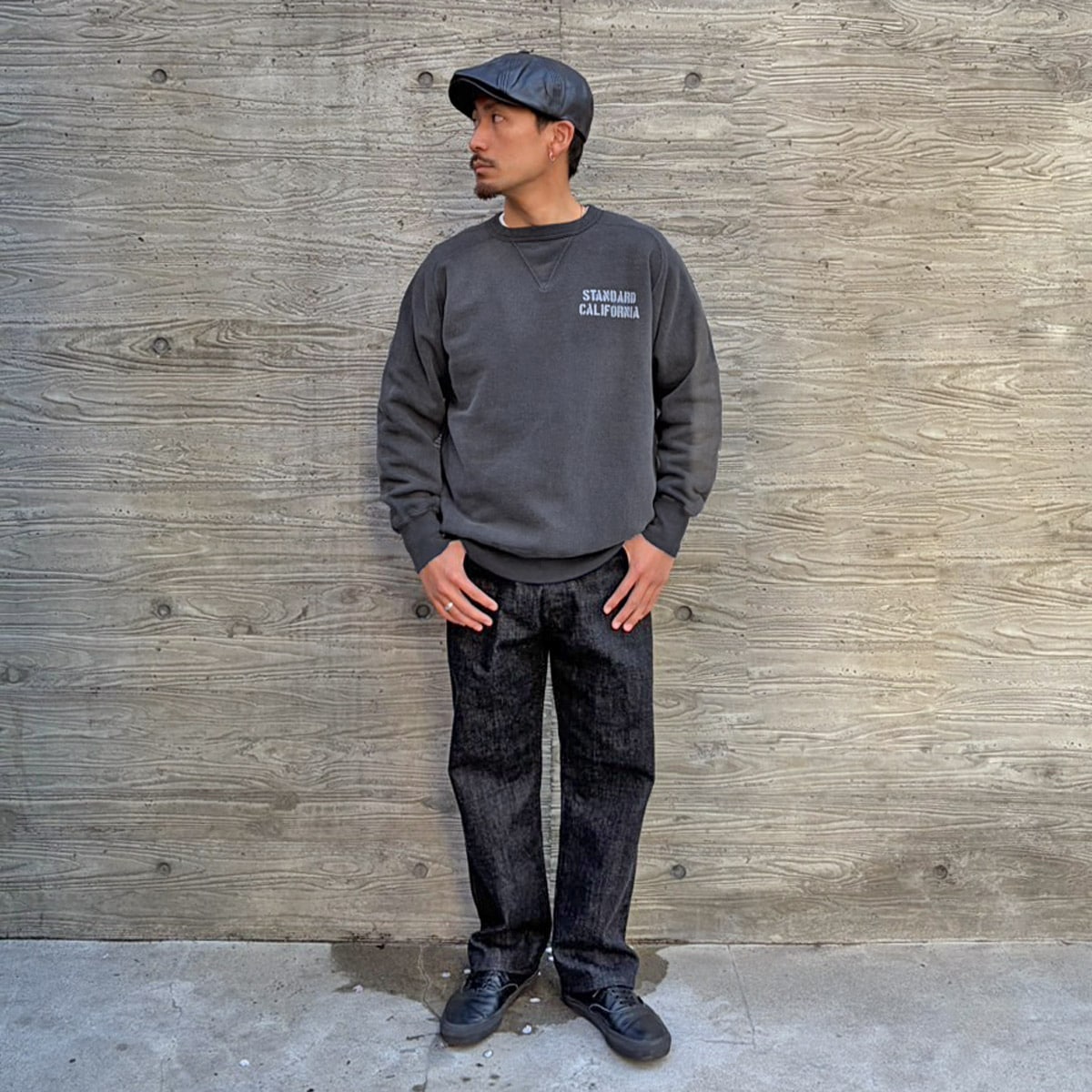 SD Freedom Sleeve Loop Knitting Sweat Vintage Wash Official Store Limited