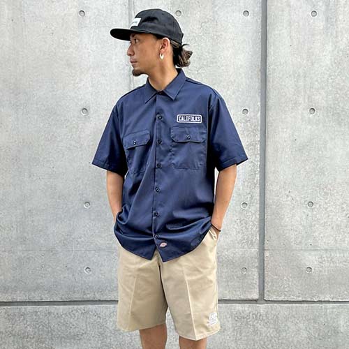 CALIFOLKS Dickies Custom Work Shirt Short Sleeve