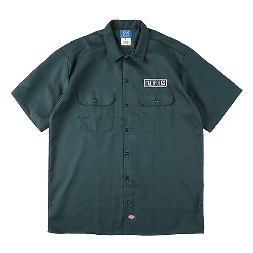 CALIFOLKS Dickies Custom Work Shirt Short Sleeve