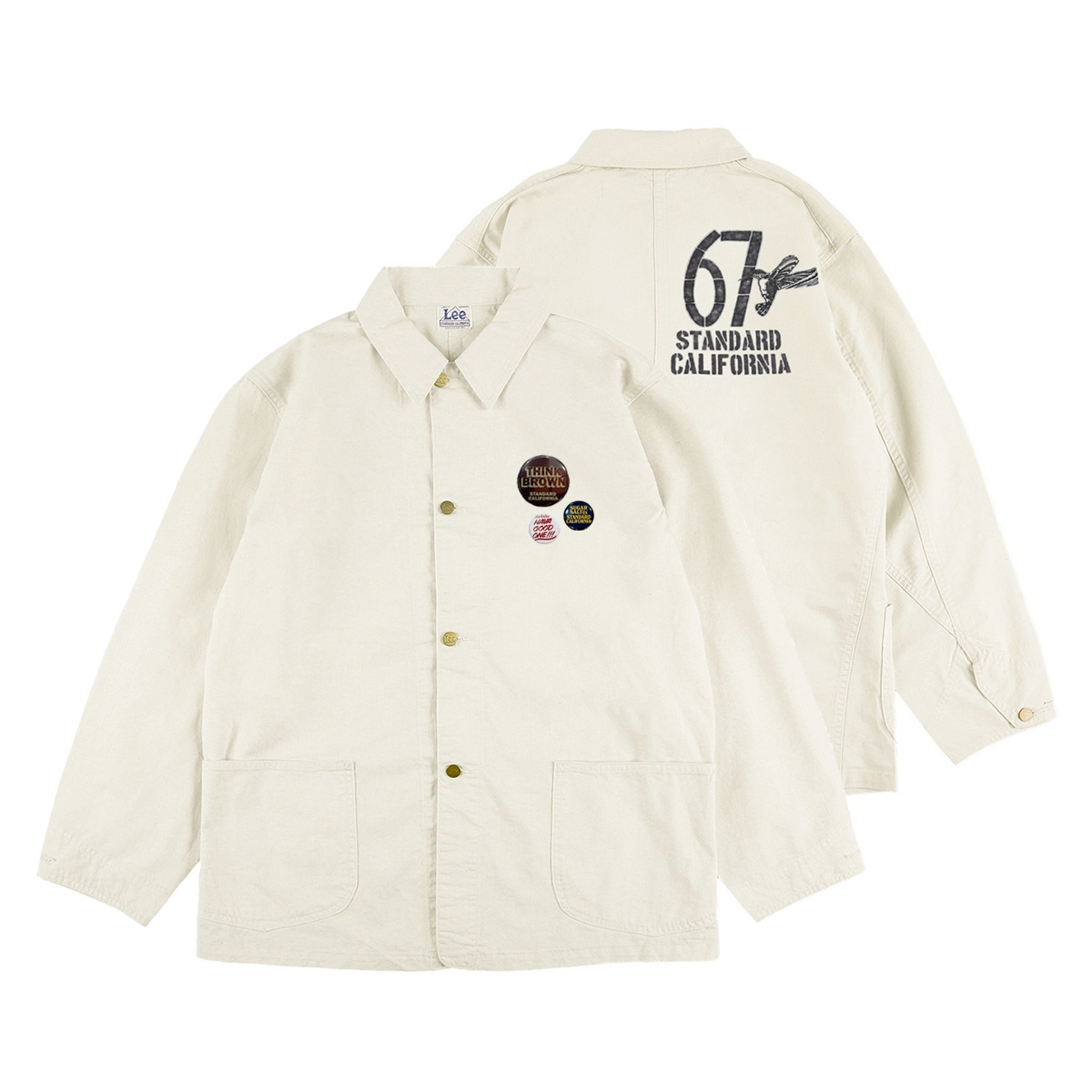 ジャケット・アウター STANDARD CALIFORNIA x LEE Lee / SD Coverall Jacket WW II - Official Store Limited : STANDARD
