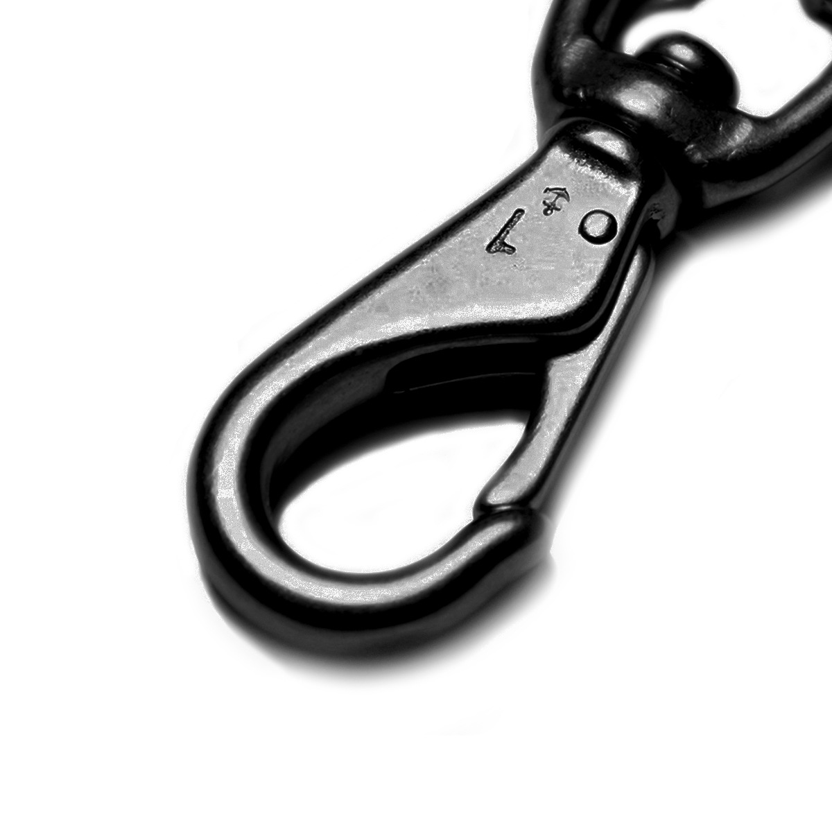 Button Works Black Line Yacht Hook Key Holder