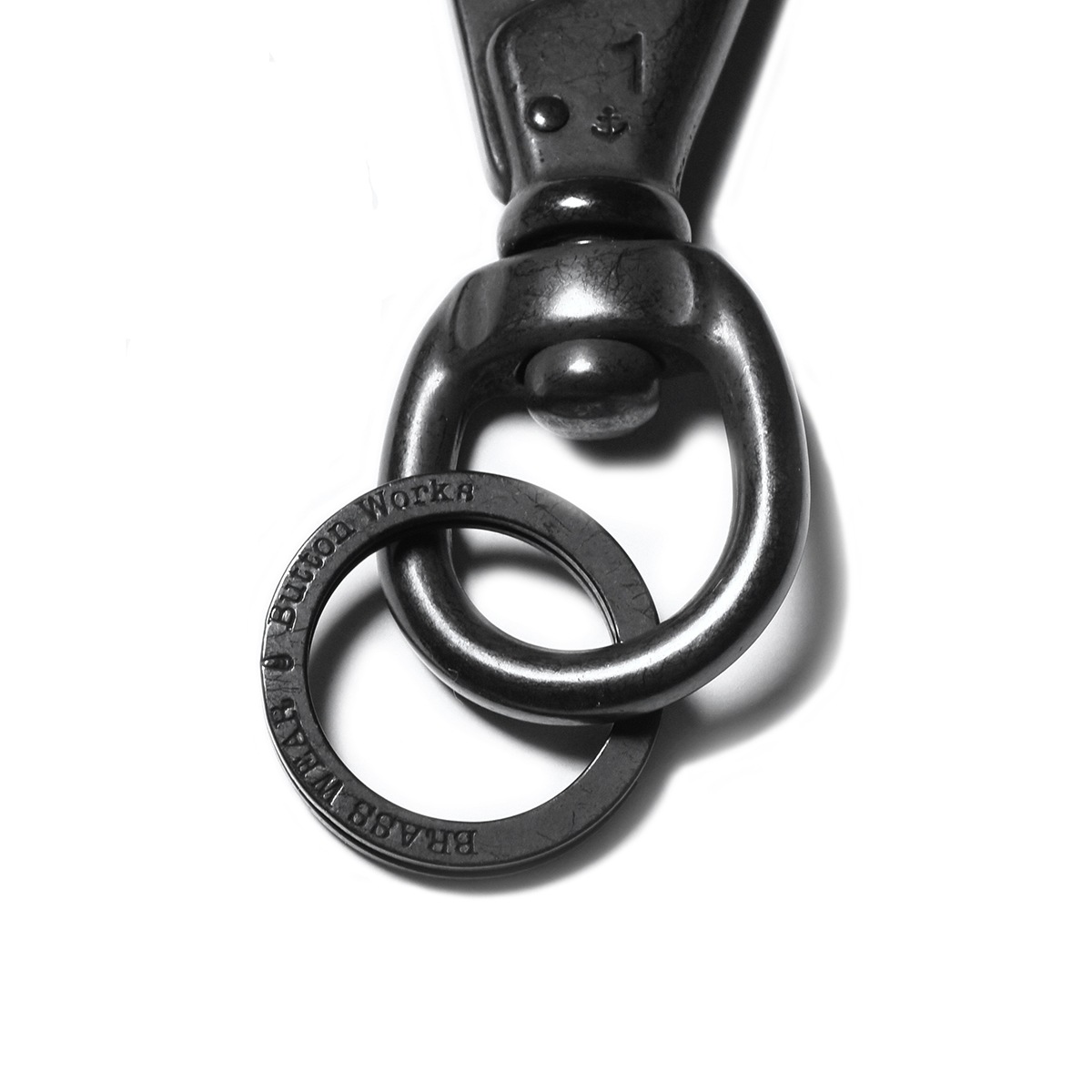 Button Works Black Line Yacht Hook Key Holder