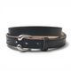 Button Works N&J Harness Buckle Chromexcel Narrow Belt