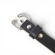 Button Works N&J Harness Buckle Chromexcel Narrow Belt