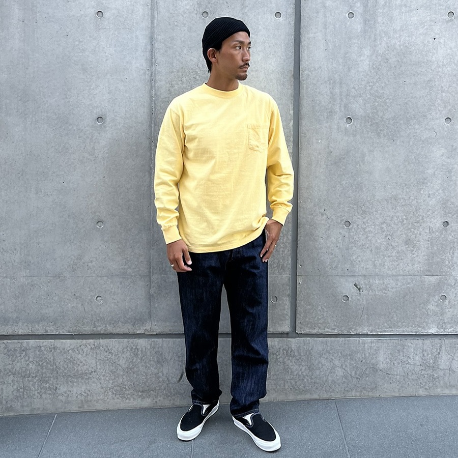 SD Heavyweight Pocket Long Sleeve T Vintage Wash