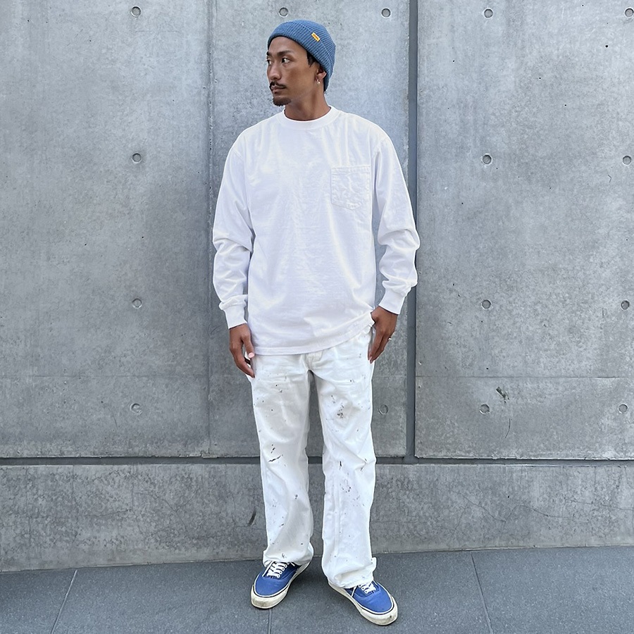 SD Heavyweight Pocket Long Sleeve T Vintage Wash