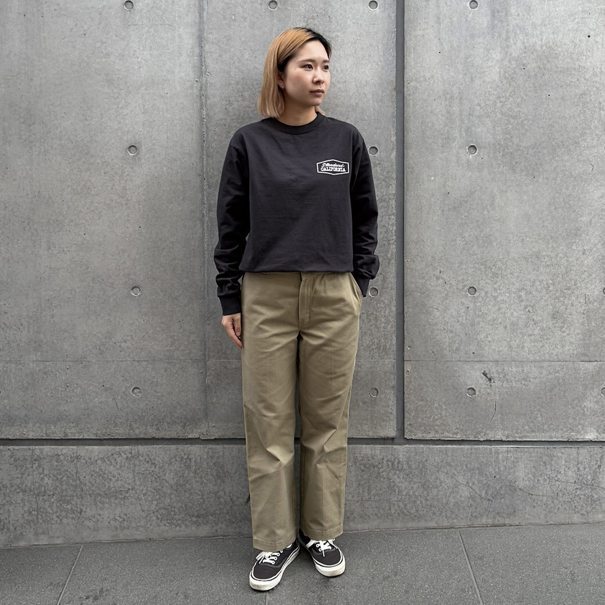 SD Heavyweight Stadium Logo Long Sleeve T