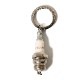 Button Works 70's Vintage Champion Spark Plug Key Fob #DJ7Y