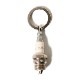 Button Works 70's Vintage Champion Spark Plug Key Fob #DJ7Y
