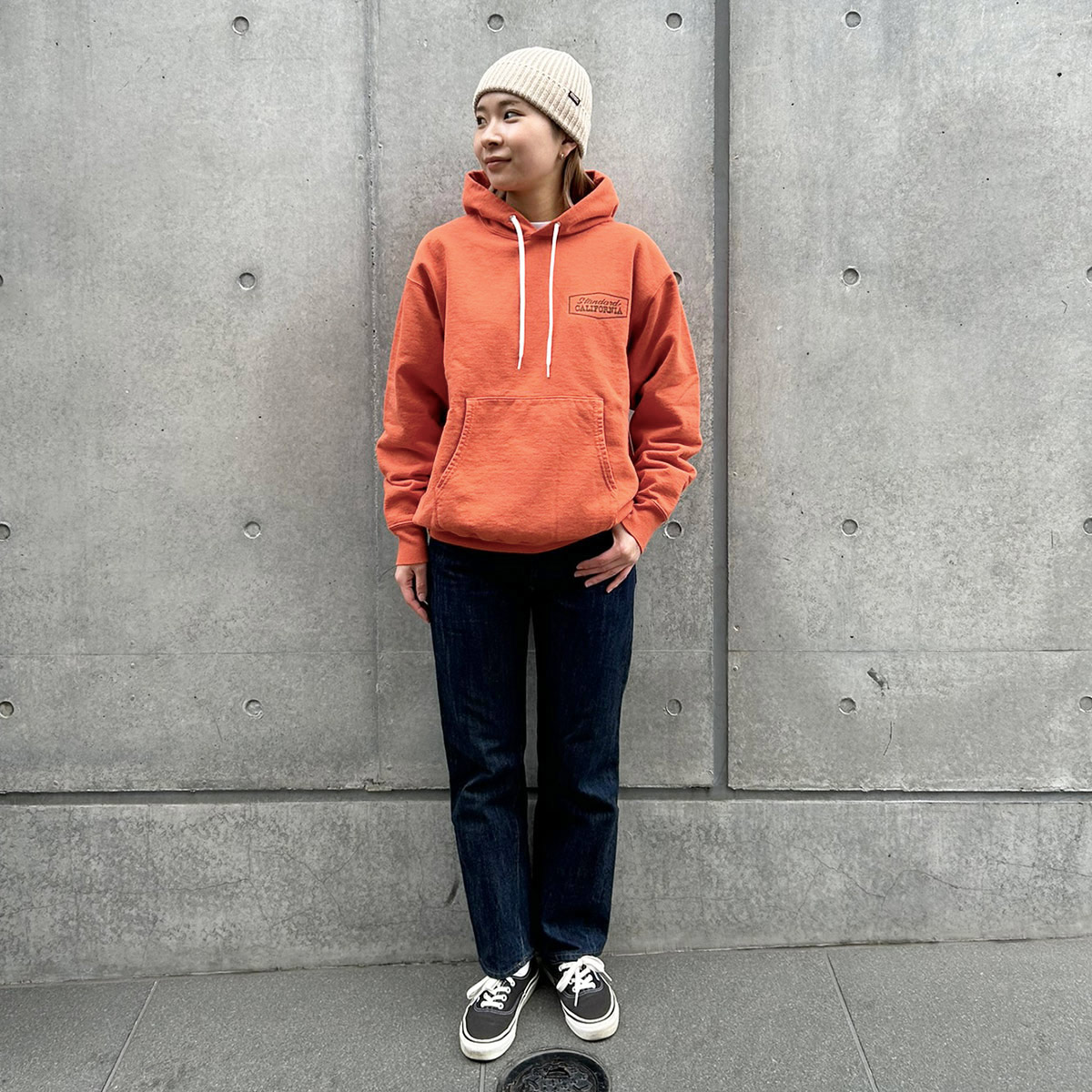 SD US Cotton Stadium Logo Hood Sweat