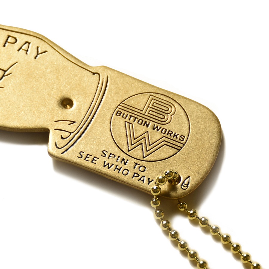 Button Works You Pay Spinner