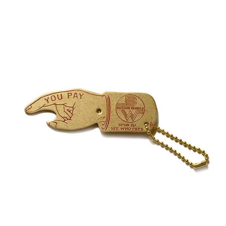 Button Works You Pay Spinner