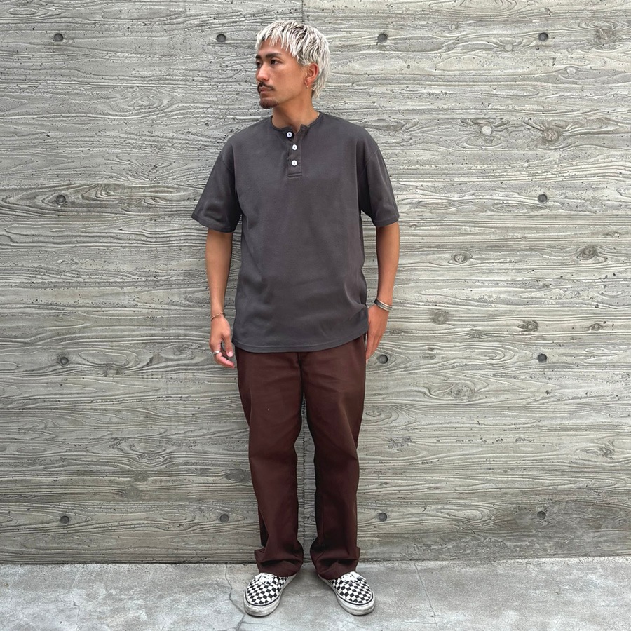 SD Heavyweight Rib Henley T