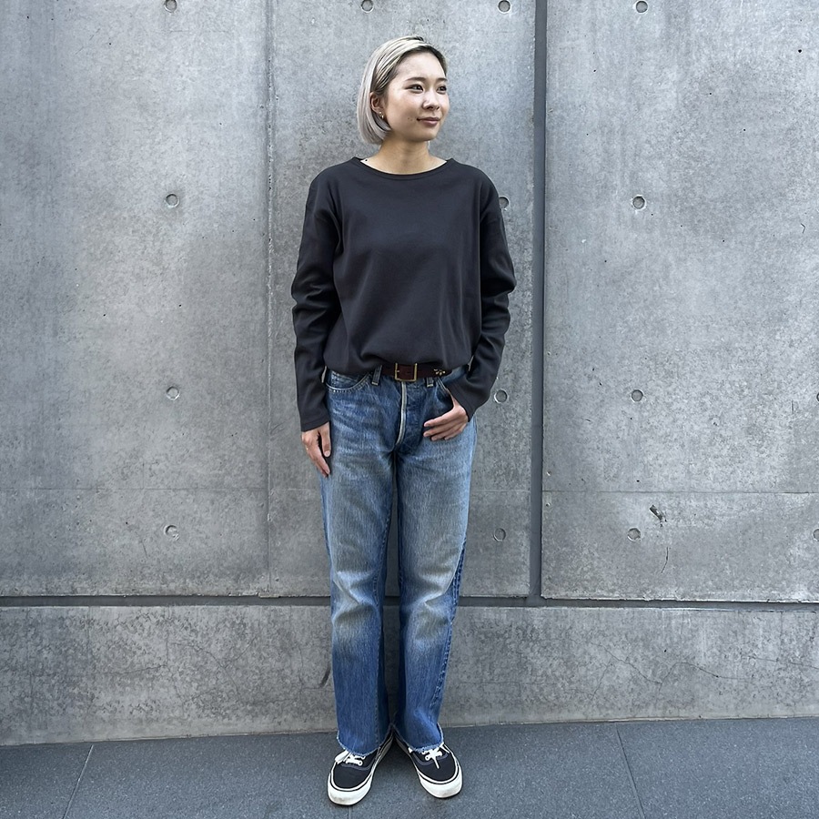 SD Heavyweight Rib Crew Long Sleeve T