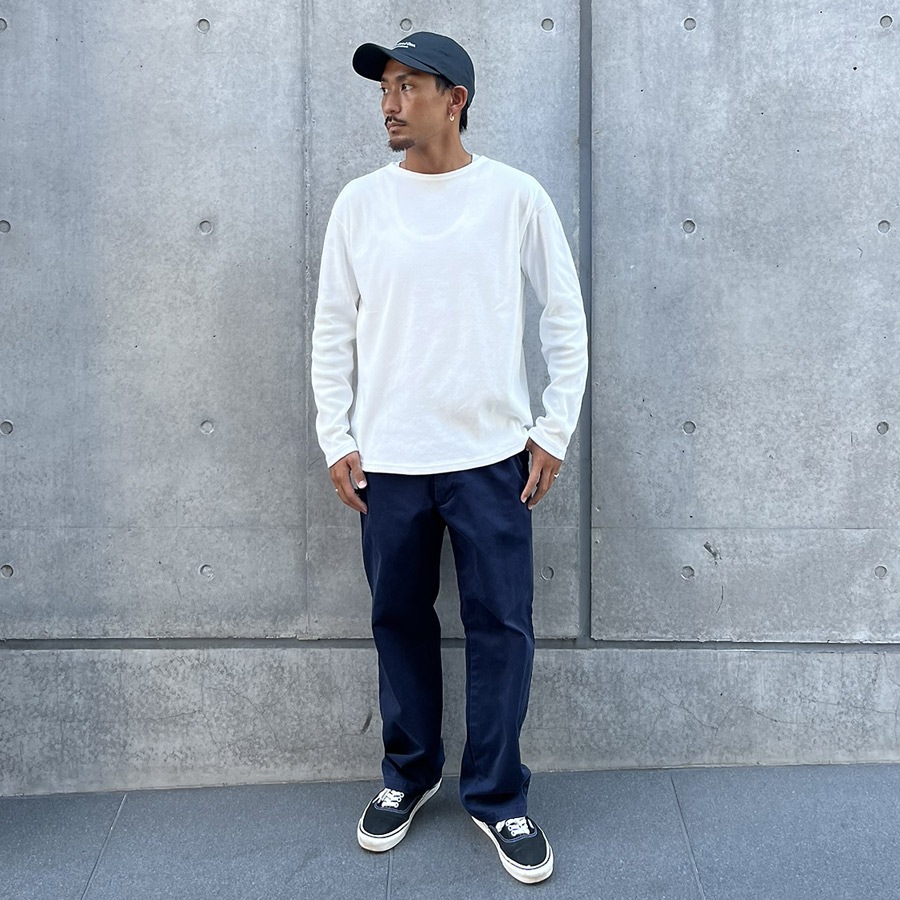 SD Heavyweight Rib Crew Long Sleeve T