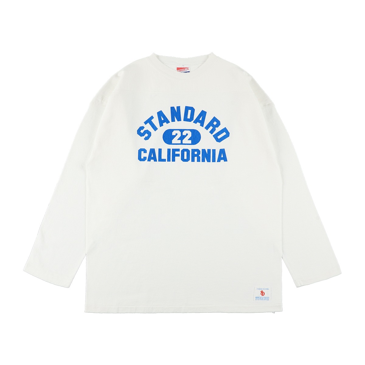 SD Heavyweight Football Logo Long Sleeve T Vintage Wash