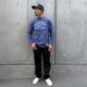 SD Heavyweight Football Logo Long Sleeve T Vintage Wash