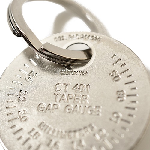 Button Works Dead Stock Champion Plug Gap Gauge Key Fob CT481 B
