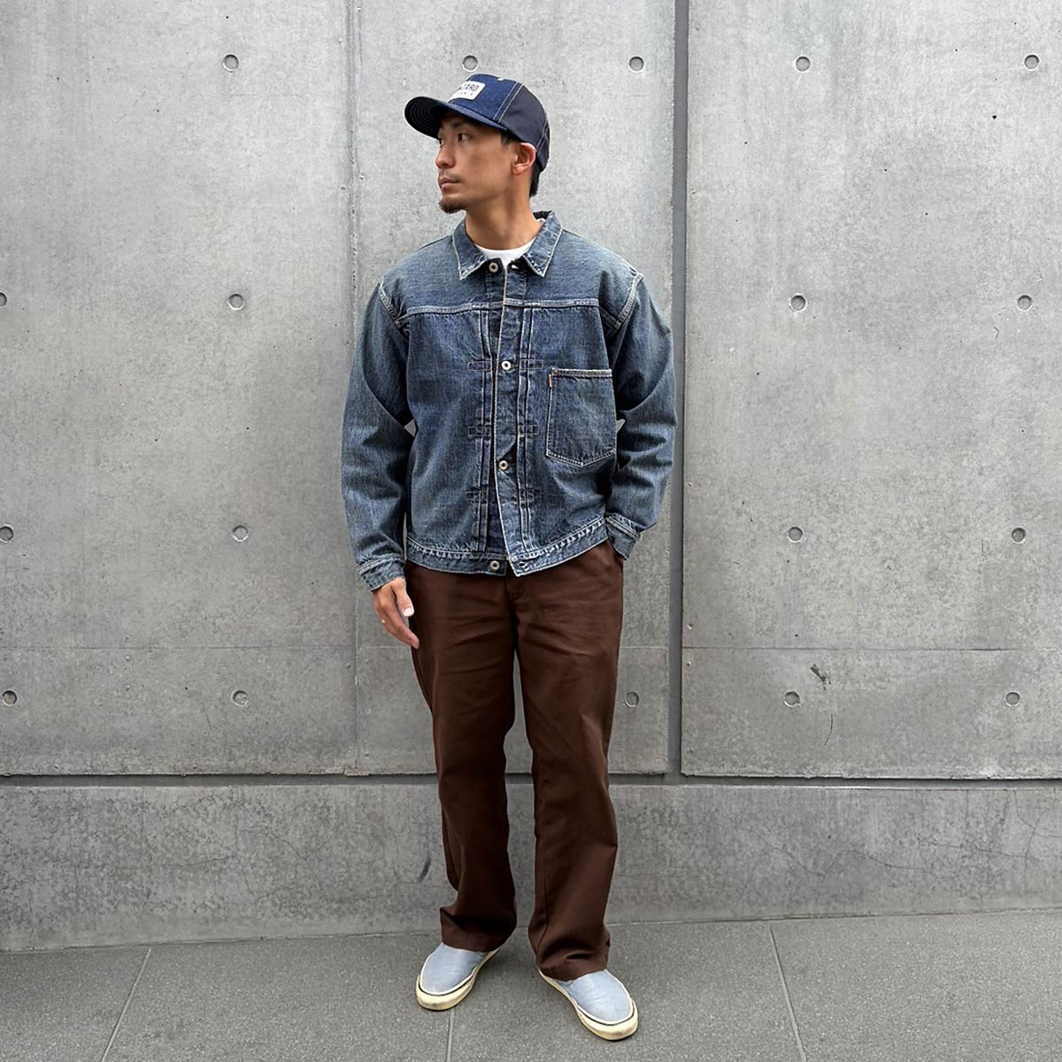 SD Denim Jacket S996 WW II Vintage Wash