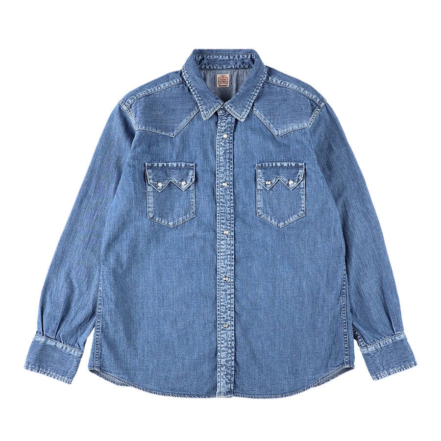 スタンダードカリフォルニアDenim Western Shirt 店舗限定 1_000000005084.jpg?1758940829