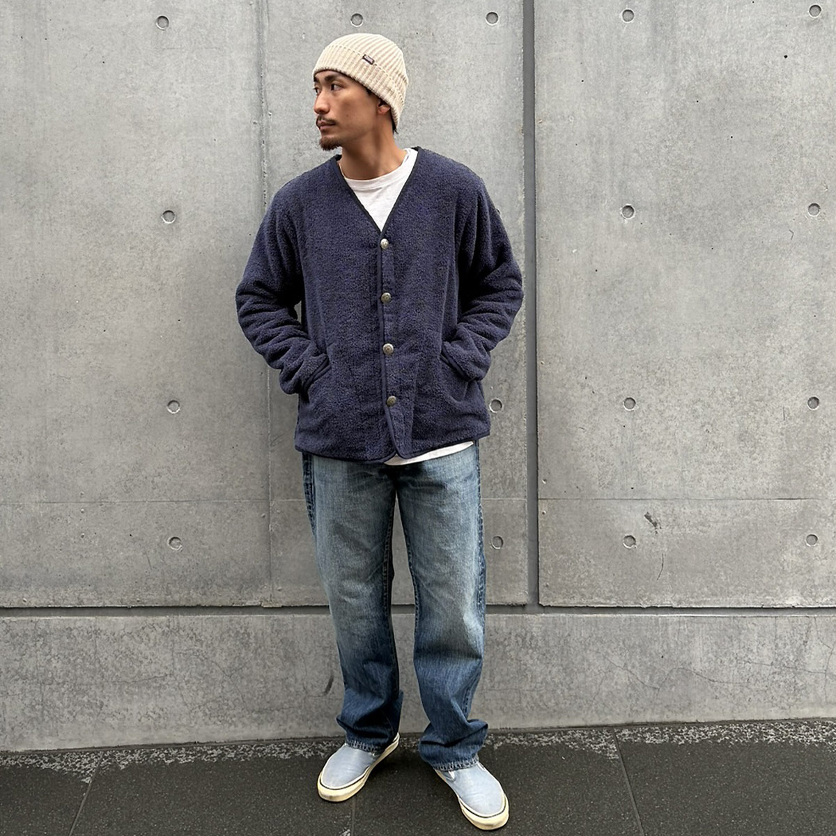 SD 5P Denim Pants S901 WW II Vintage Wash