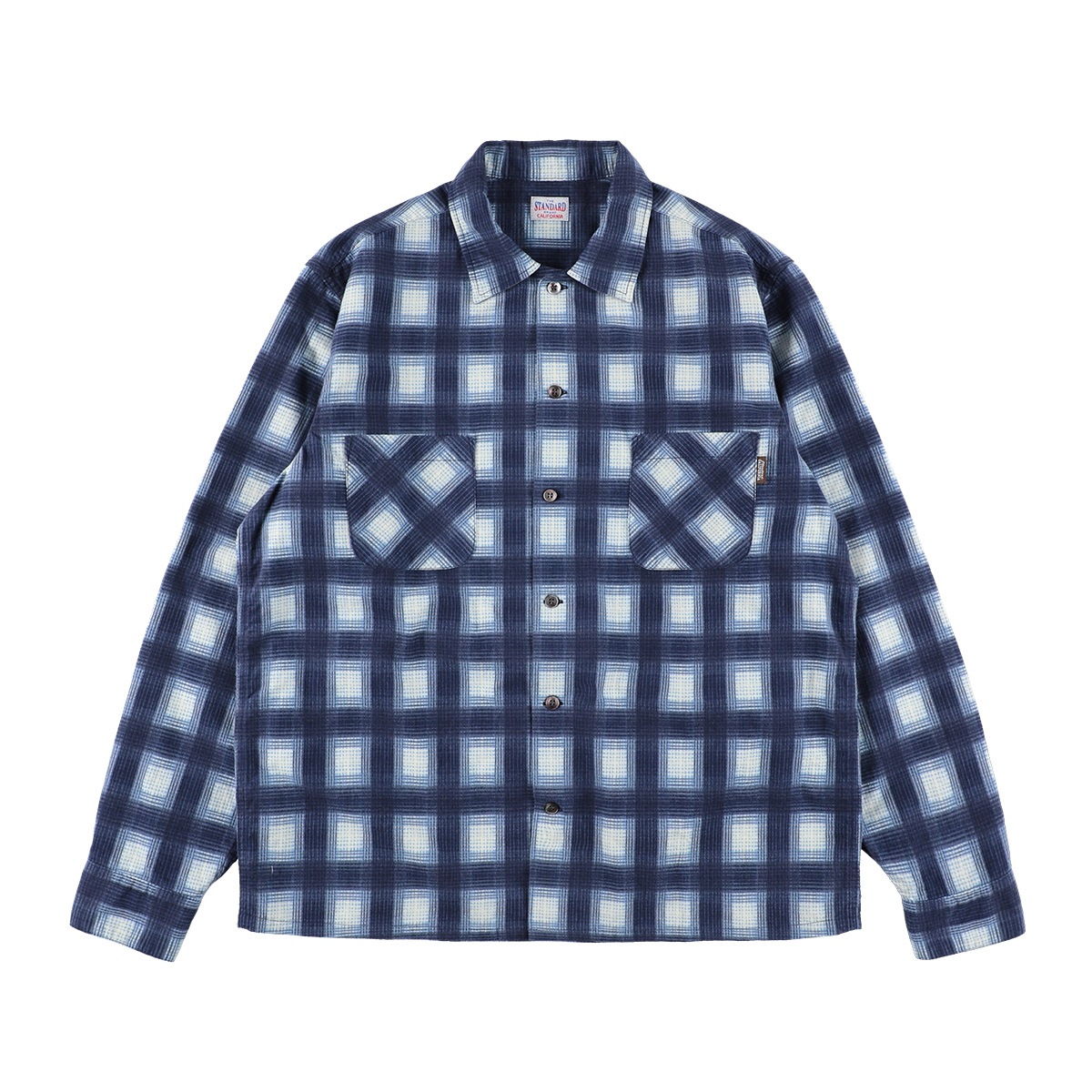 SD Print Flannel Check Shirt
