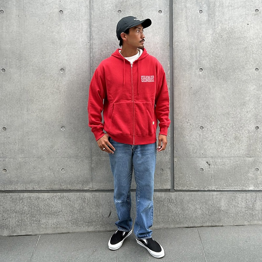 RUSSELL ATHLETIC / SD W Face Logo Zip Hood Sweat