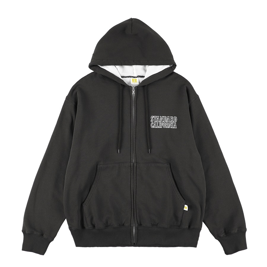 RUSSELL ATHLETIC / SD W Face Logo Zip Hood Sweat