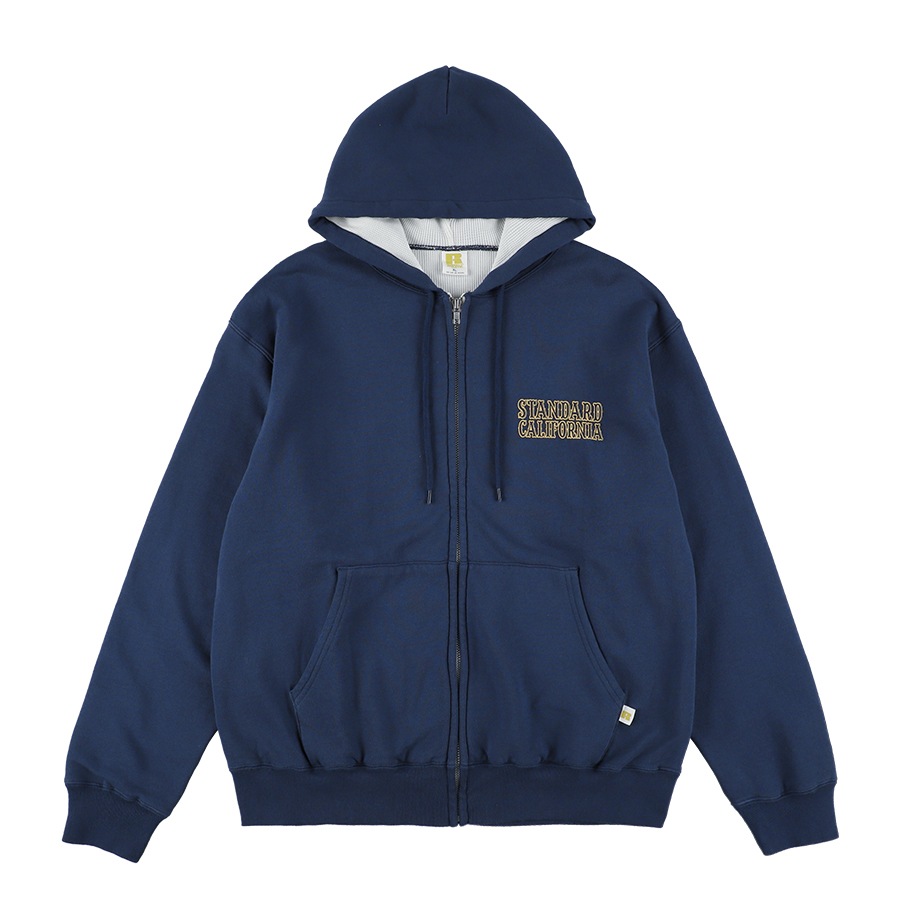 RUSSELL ATHLETIC / SD W Face Logo Zip Hood Sweat