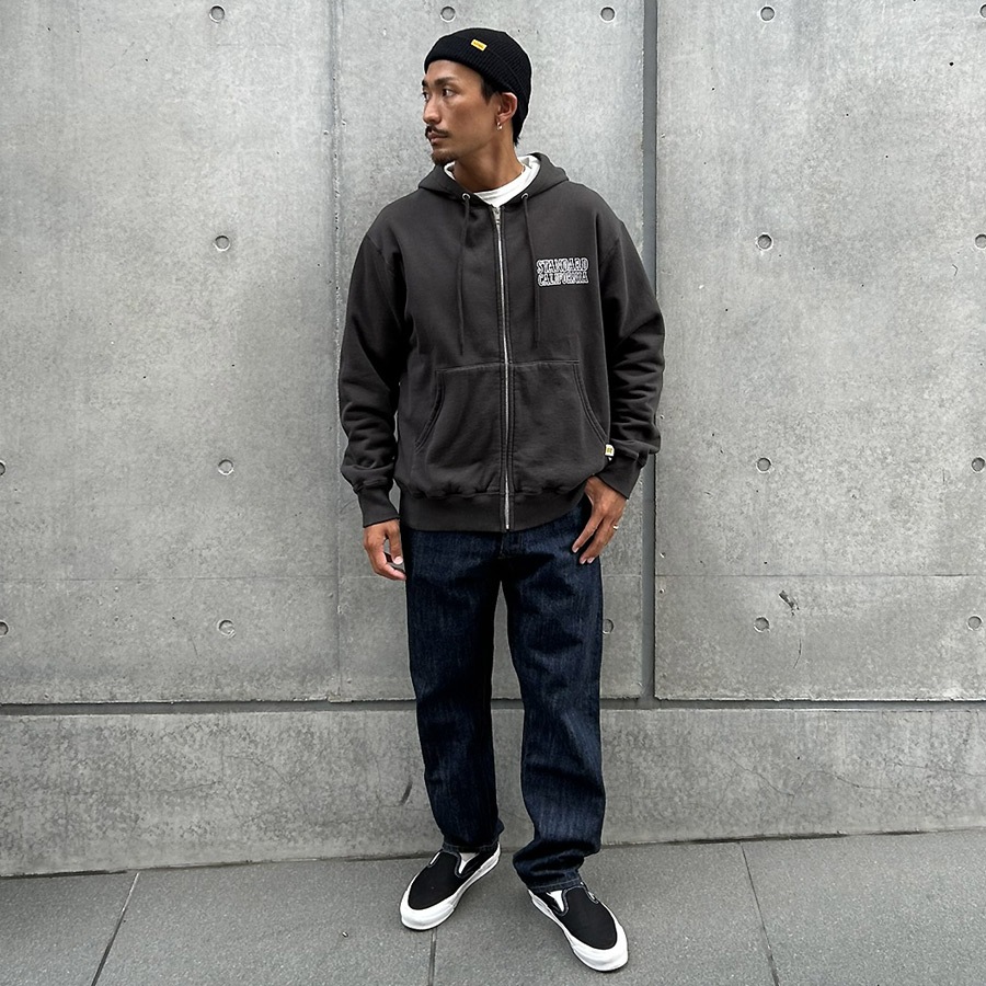 RUSSELL ATHLETIC / SD W Face Logo Zip Hood Sweat